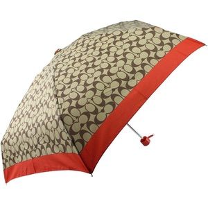 Coach Signature Mini Umbrella NEW